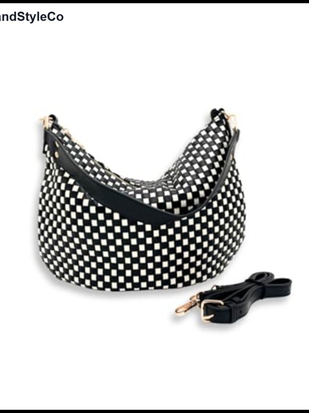Slouchy Vegan Leather Tote Bag Adjustable Removable Strap Crossbody Purse